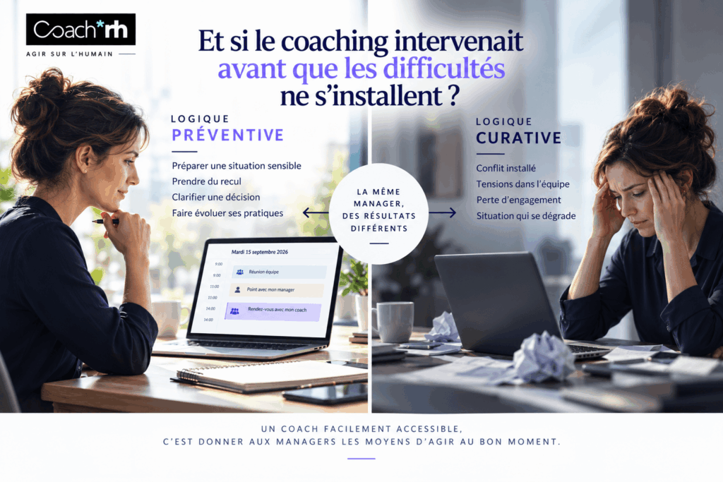 Et si le coaching intervenait avant que les difficultés ne s'installent ?